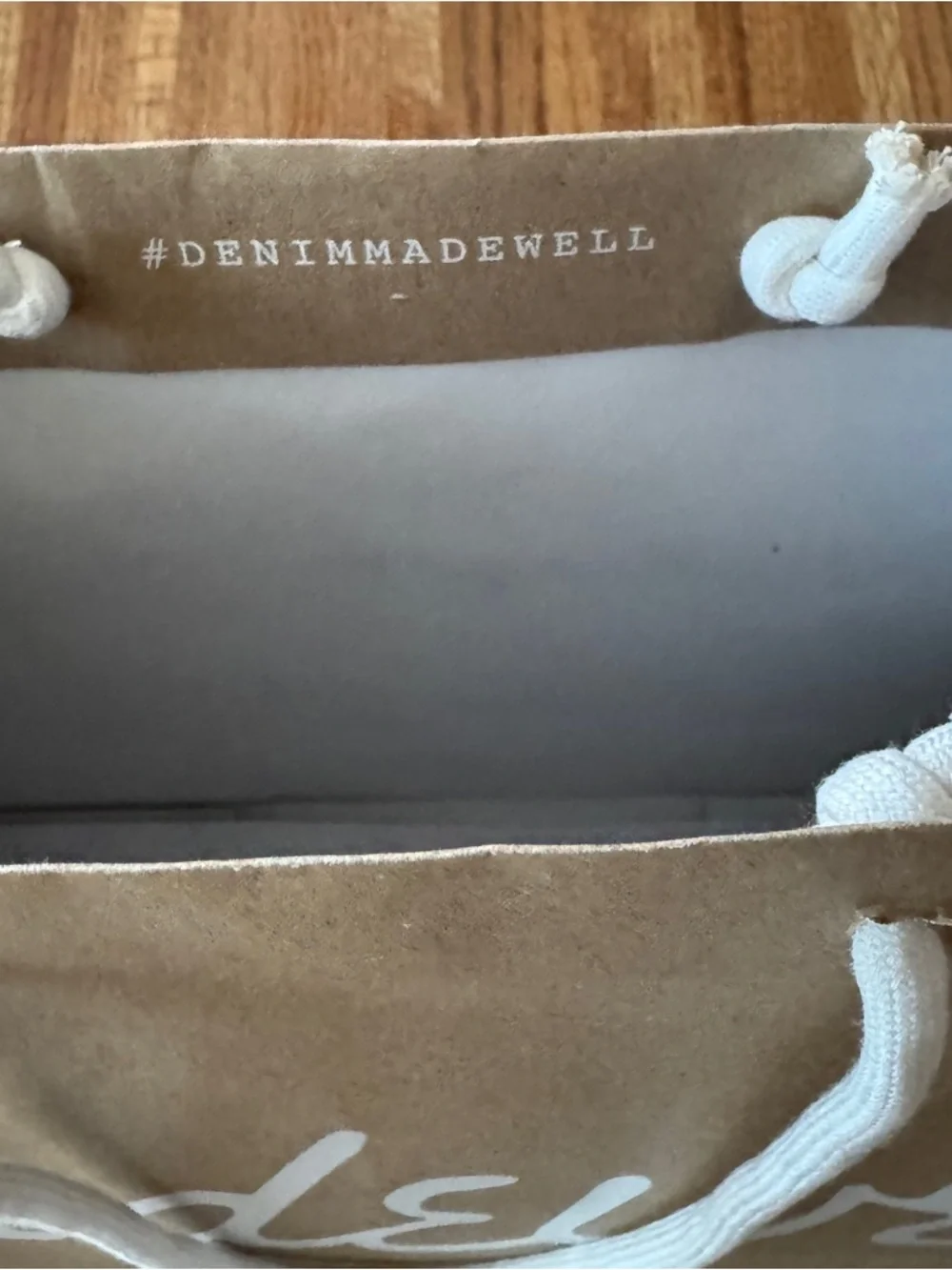 Madewell Signature Reusable Gift Bag